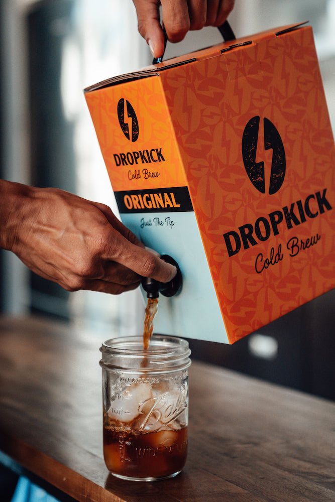 DropKick Brew's BrewBox cold brew on tap